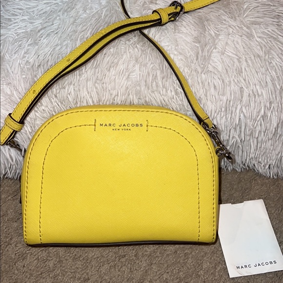 Marc Jacobs Bags Marc Jacobs Yellow Crossbody Bag Poshmark